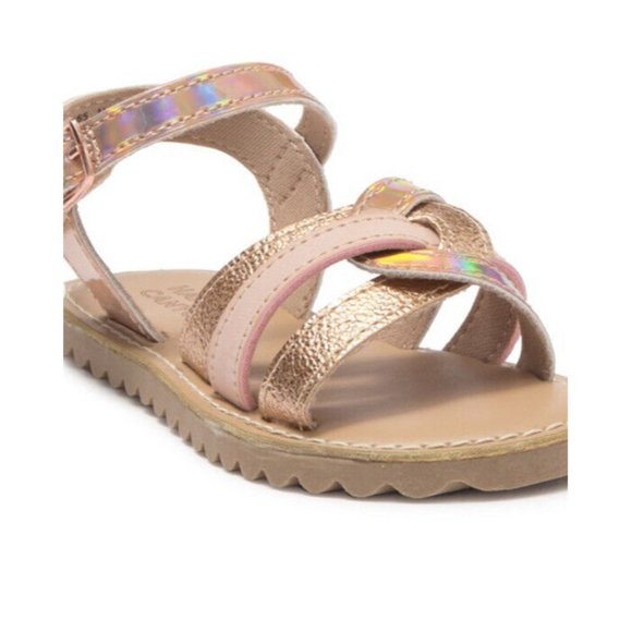 Harper Canyon Finley Strappy Sandals Shoes Baby Girls Size Baby 5 and  Toddler 9 - Picture 4 of 4